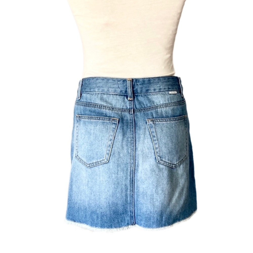 SKY and SPARROW soft denim mini Skirt blue Size 10/12 women’s - Picture 5 of 9